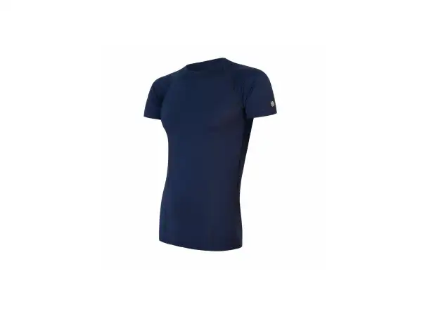 Sensor Merino Active pánské triko krátký rukáv Deep Blue