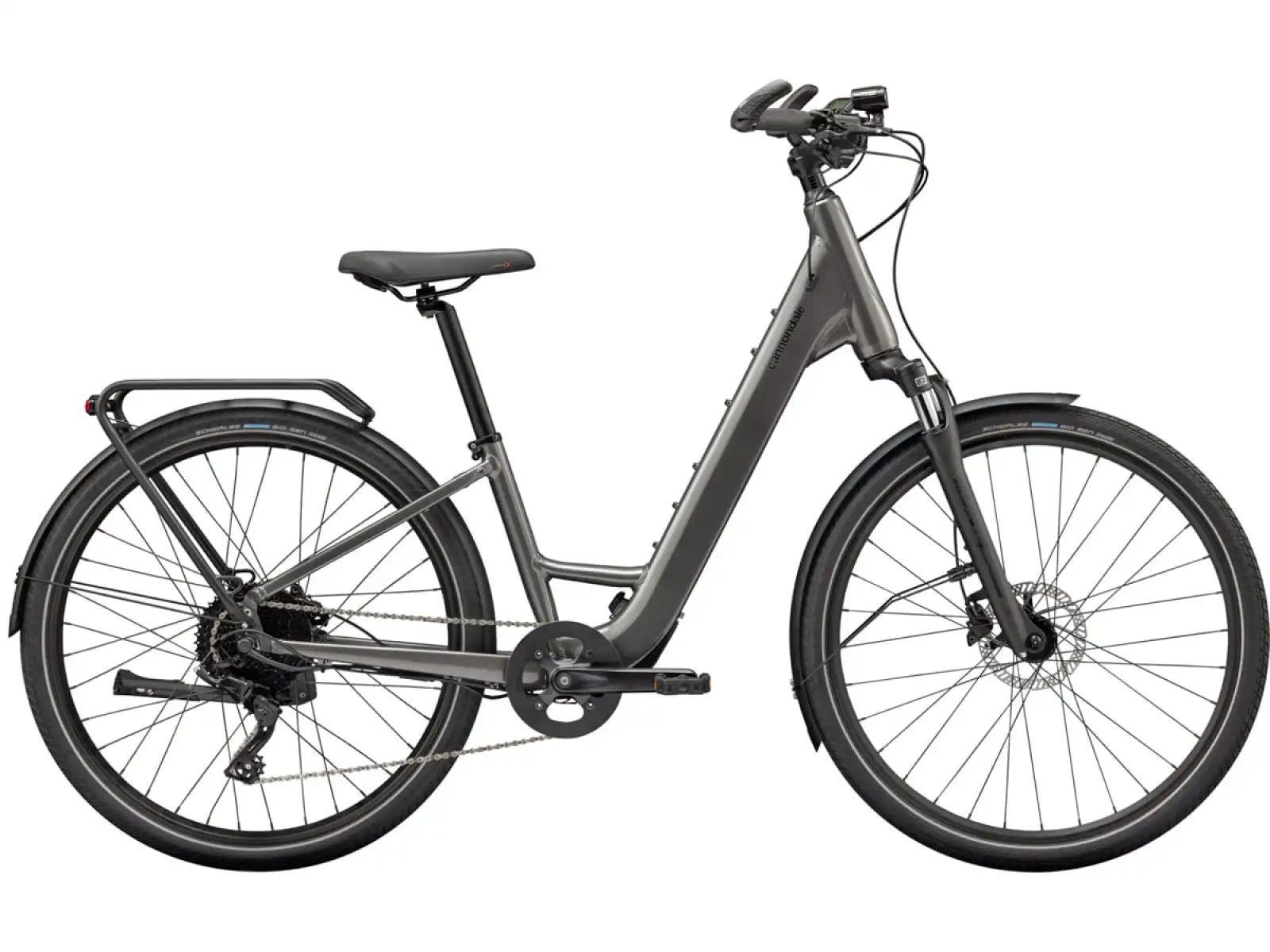 Cannondale Mavaro NEO SL 1 LSTH Smoke Black nízkonástupové městské elektrokolo