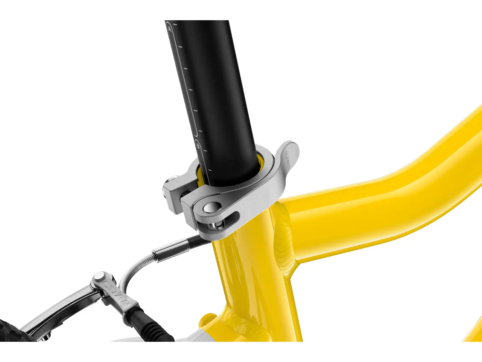 Woom GO 3 Vibrant Yellow 16 dětské kolo