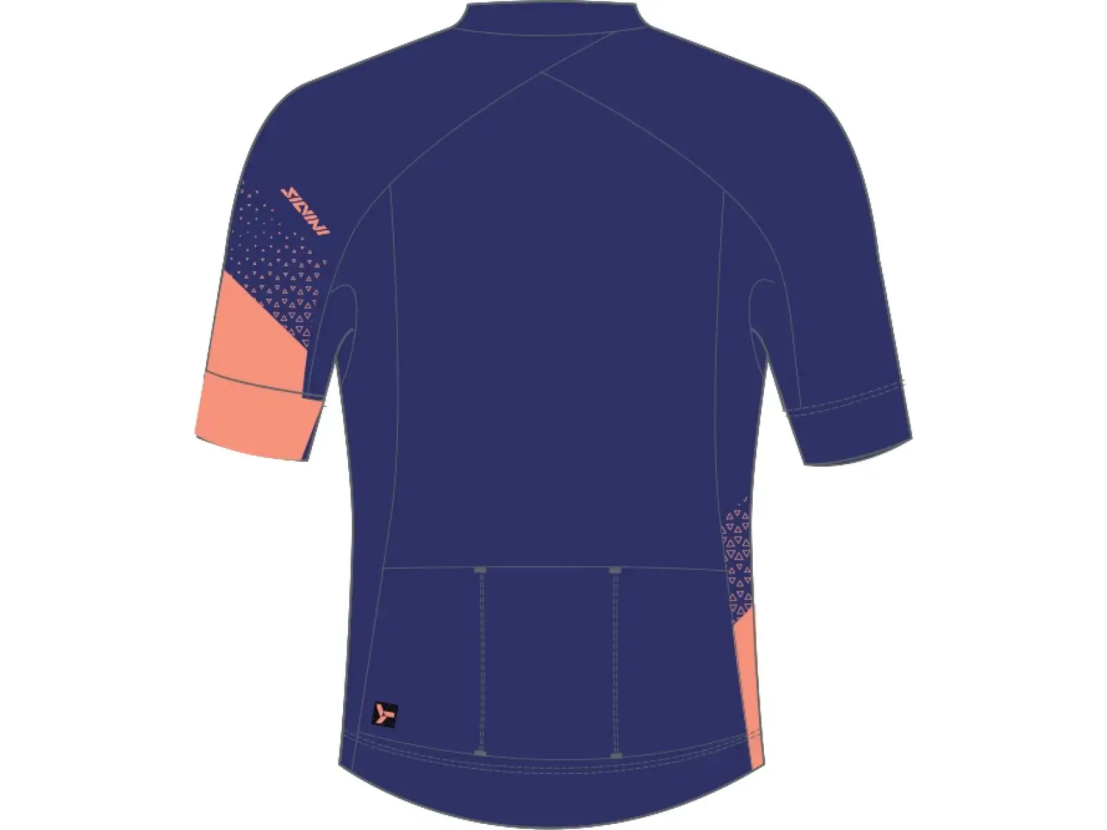 Silvini Rosalia dámský dres krátký rukáv navy/coral