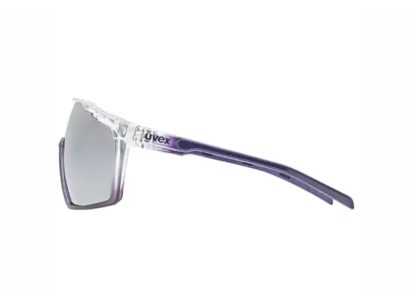 Uvex MTN Perform brýle Clear/Met Purple/Mirror Silver