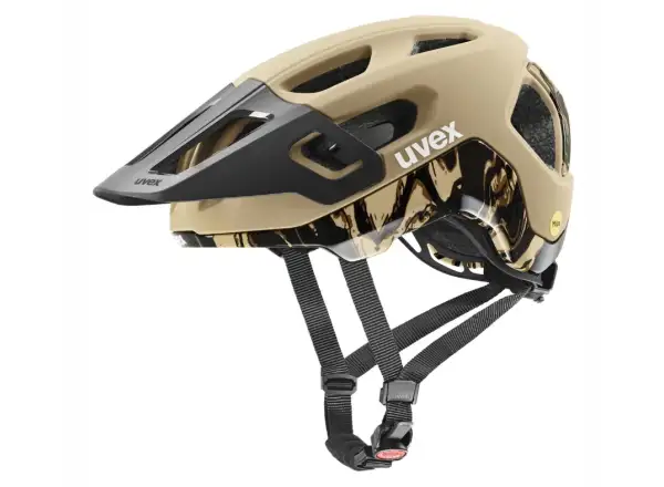 Uvex React MIPS MTB přilba Desert/Black Matt