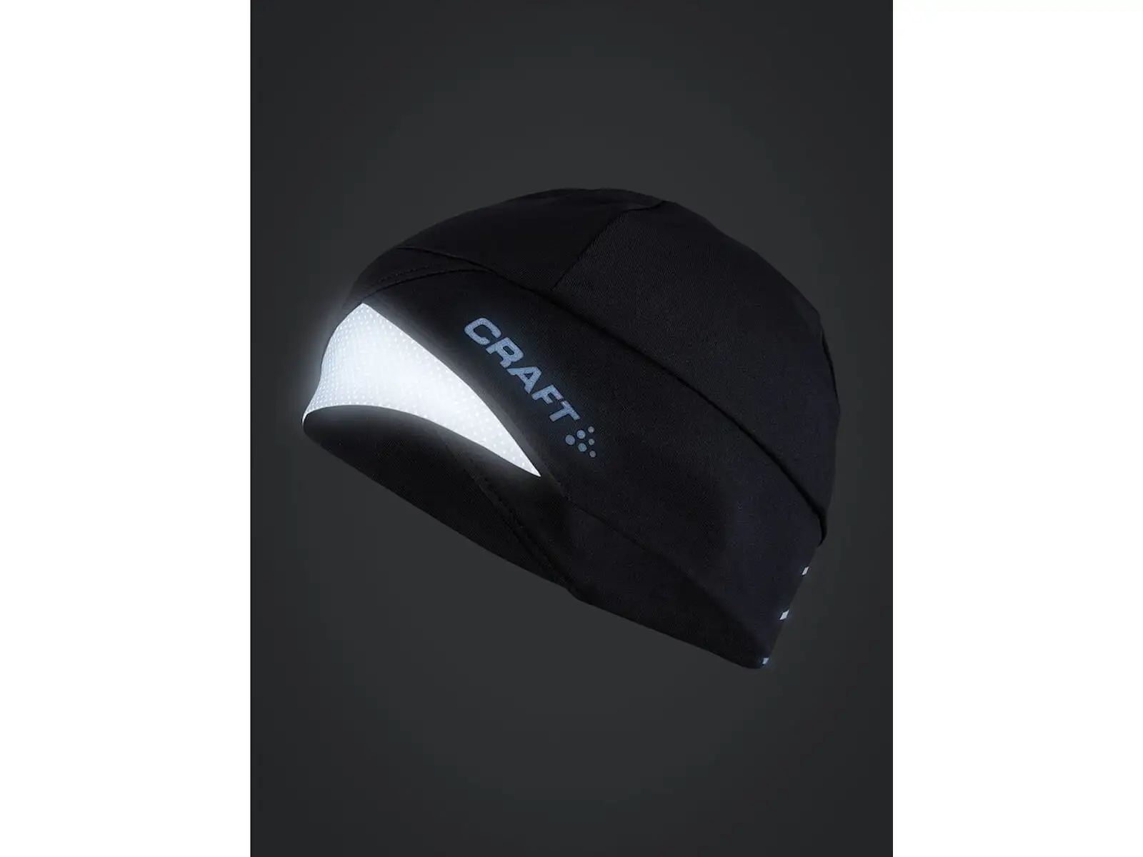 Craft ADV Lumen Fleece běžecká čepice černá