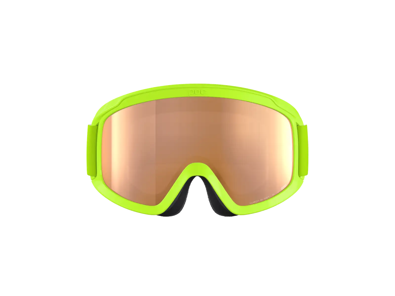 POC POCito Retina dětské lyžařské brýle Fluorescent Yellow/Green/Partly Sunny Light Orange