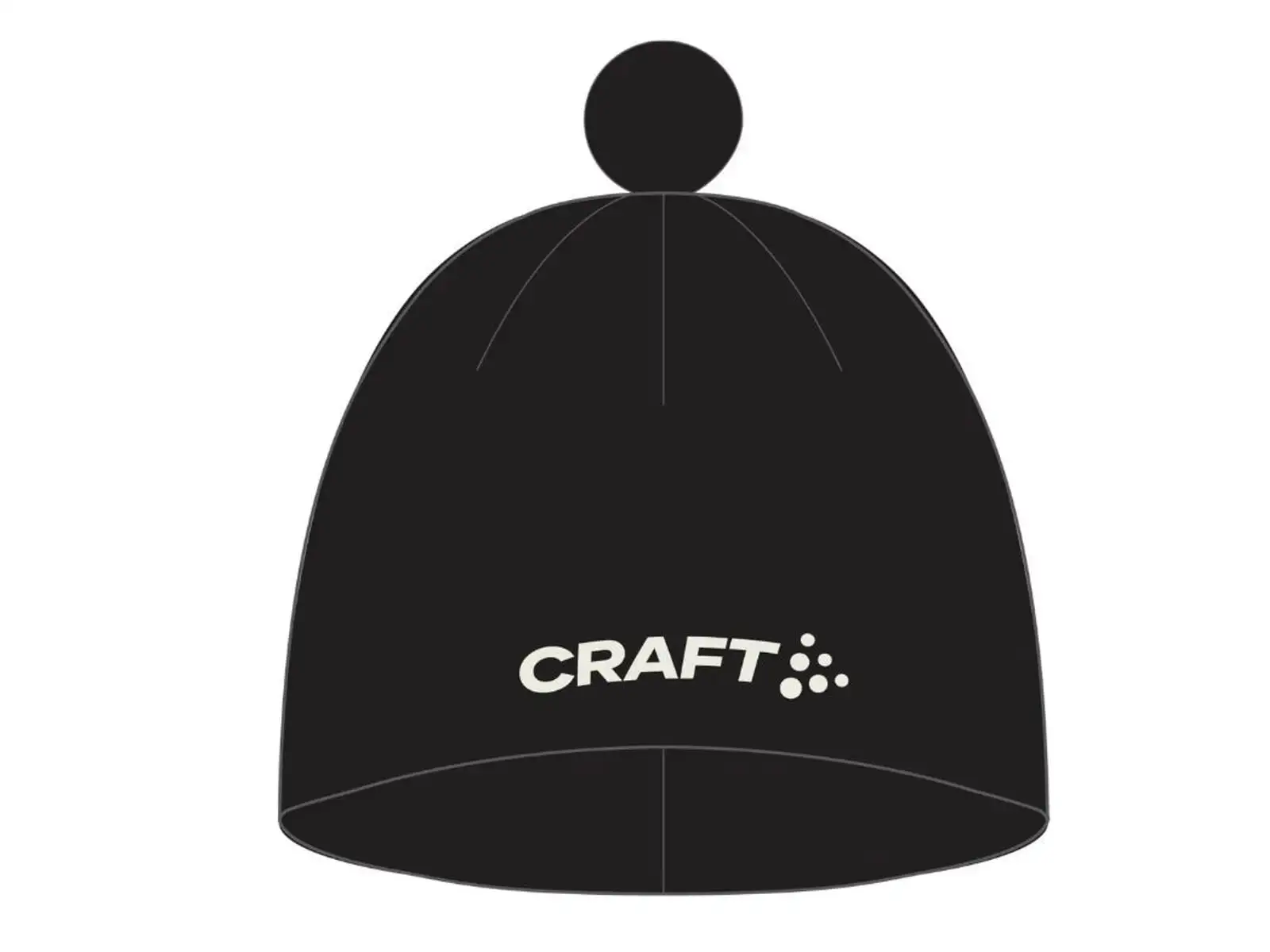 CRAFT ADV Nordic Training Merino pletená čepice černá