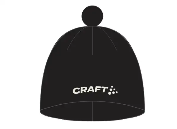CRAFT ADV Nordic Training Merino pletená čepice černá