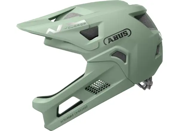 Abus YouDrop FF dětská přilba Mist Green