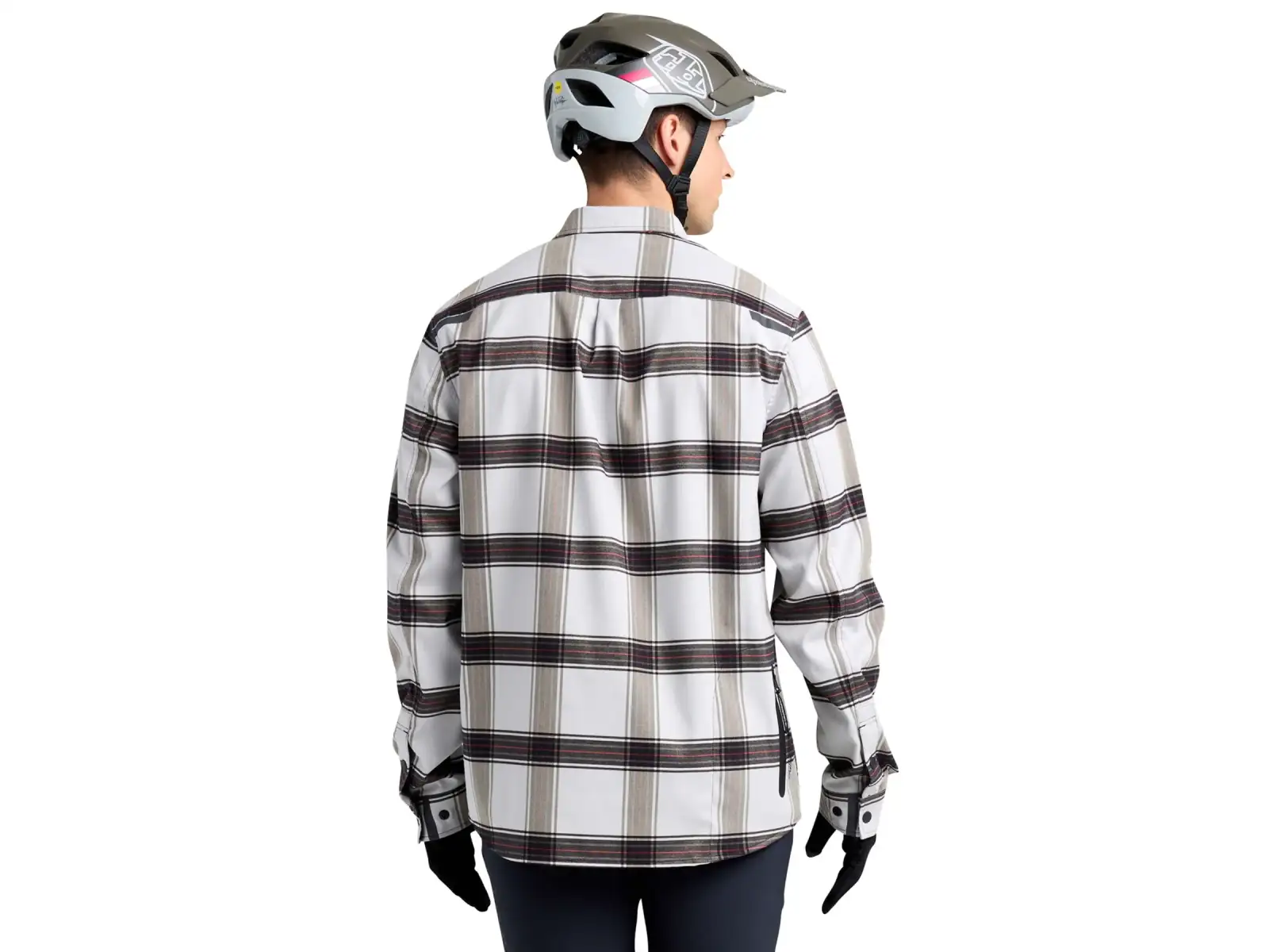 Troy Lee Designs Grind Flannel Paid pánská košile Mist