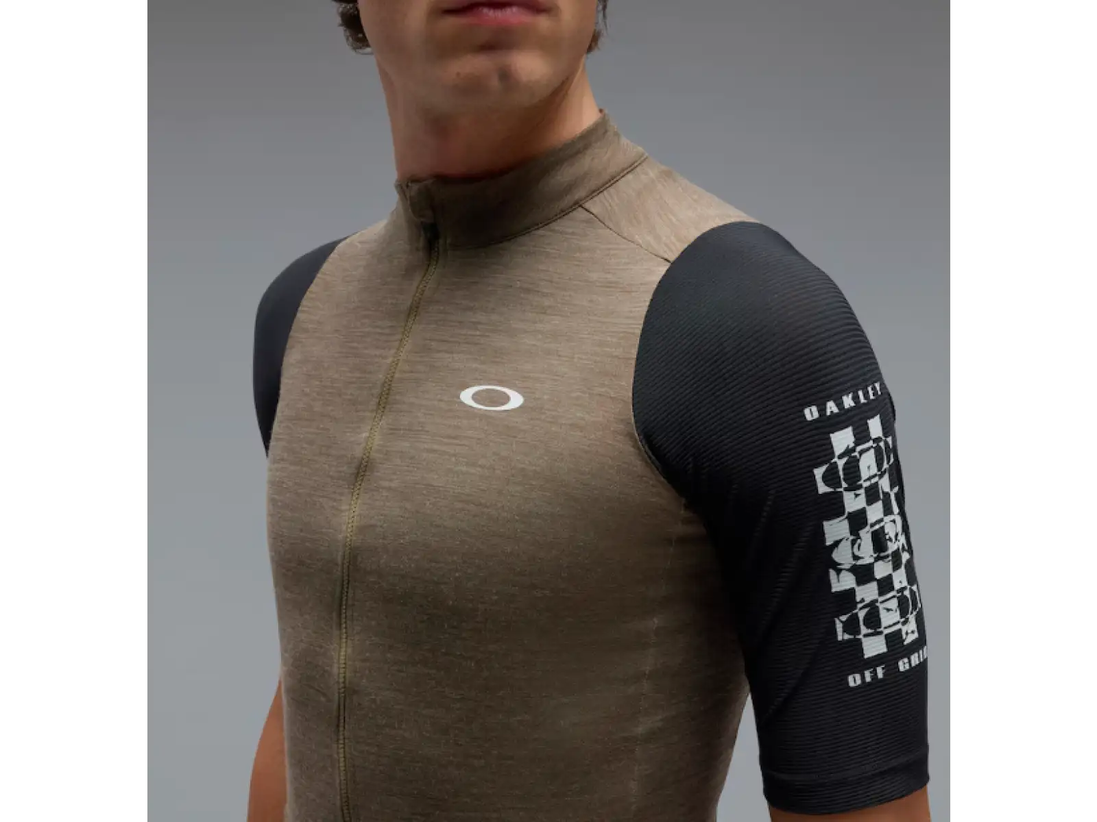 Oakley Off Grid 2.0 pánský dres krátký rukáv Army Green