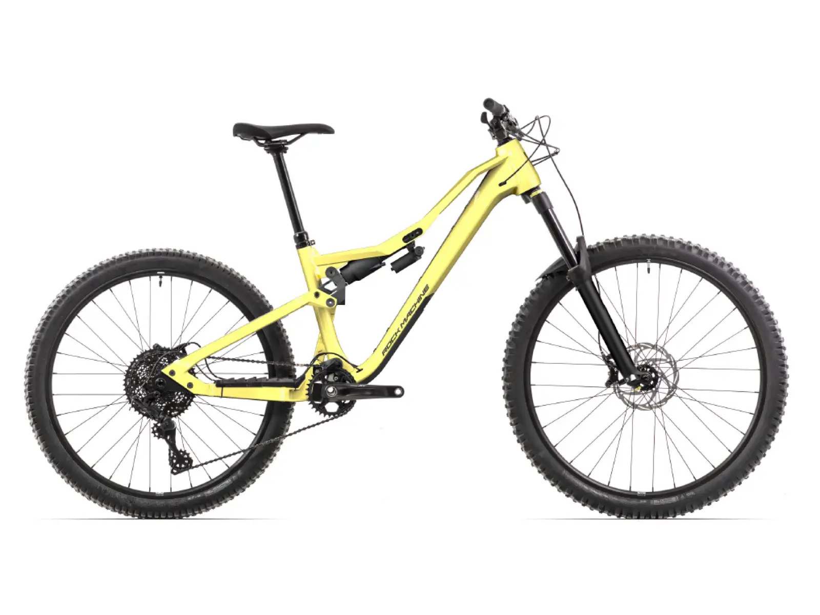Rock Machine Whizz FS II 90 AXS horské kolo Panama Yellow