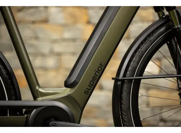 Superior eWAY 6.4 městské elektrokolo Matte Black