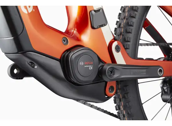 Cannondale Moterra Carbon LT 1 celoodpružené elektrokolo Fire Orange (FOR)