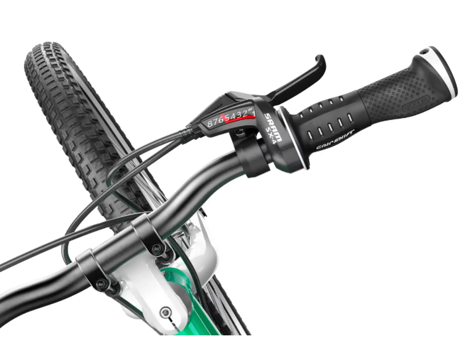 Woom 5 dětské kolo 24" Mint Green