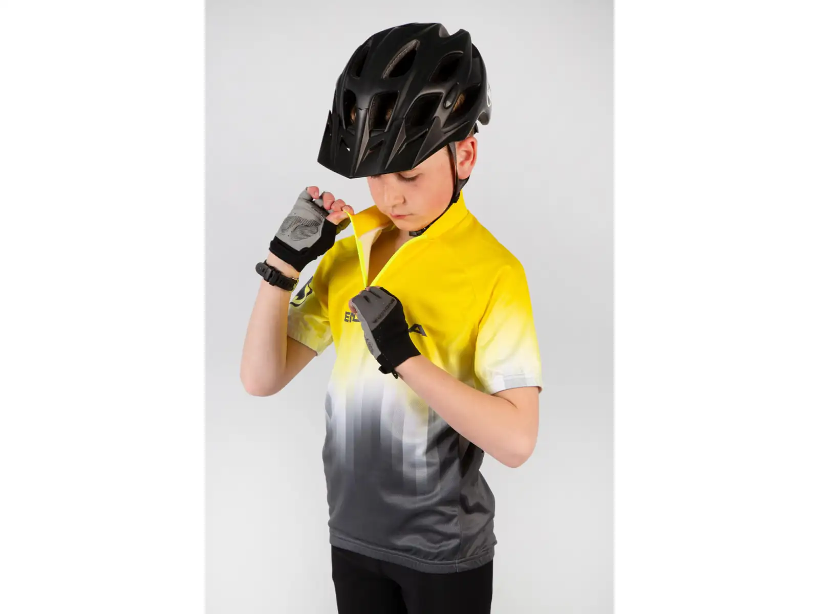 Endura Xtract dětský dres krátký rukáv Hi-Viz yellow