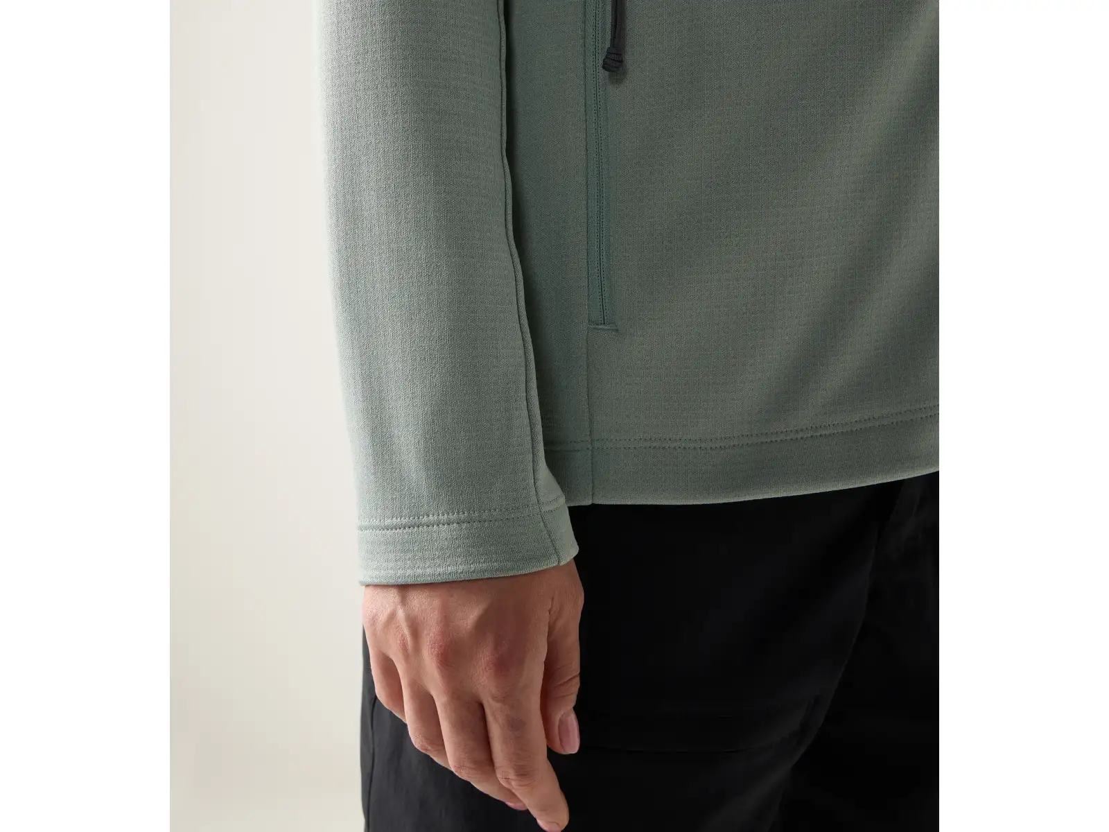 Haglöfs  Korp Mid Hood dámská mikina Dew Green