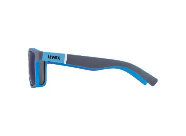 Uvex LGL 39 brýle Grey Mat Blue/Mirror Blue