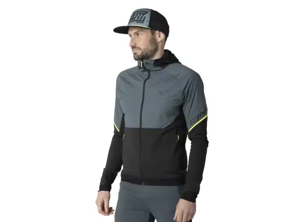 Dynafit Alpine Hybrid pánská běžecká bunda Cinder
