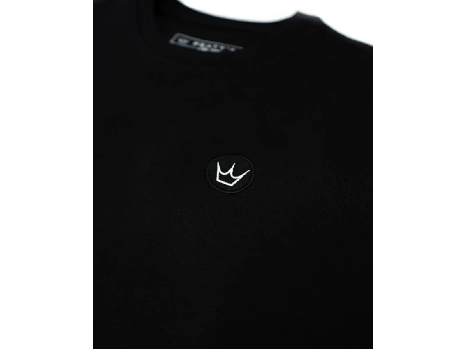 Peatys Embroidered Crew Jumper pánský svetr Crown / Black