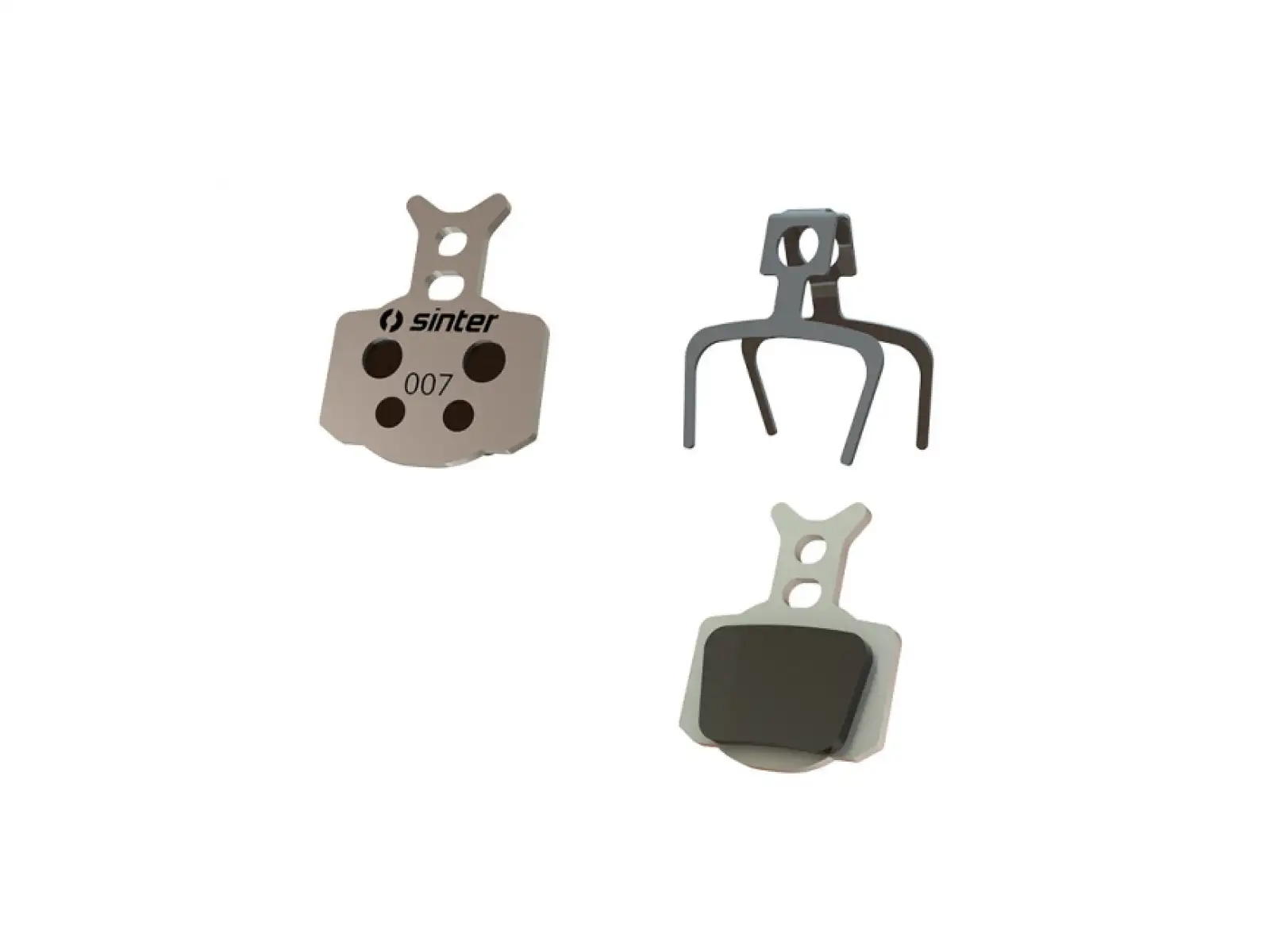 Sinter Formula brzdové destičky semi-metal černá