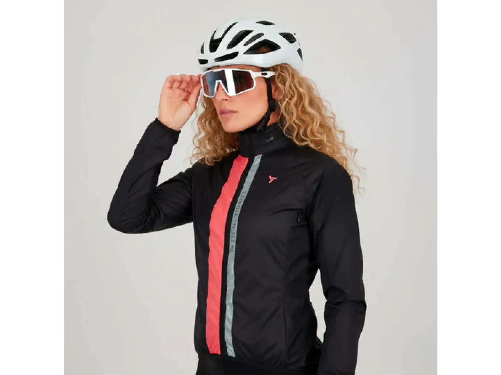 Silvini Gela dámská bunda Black/Coral