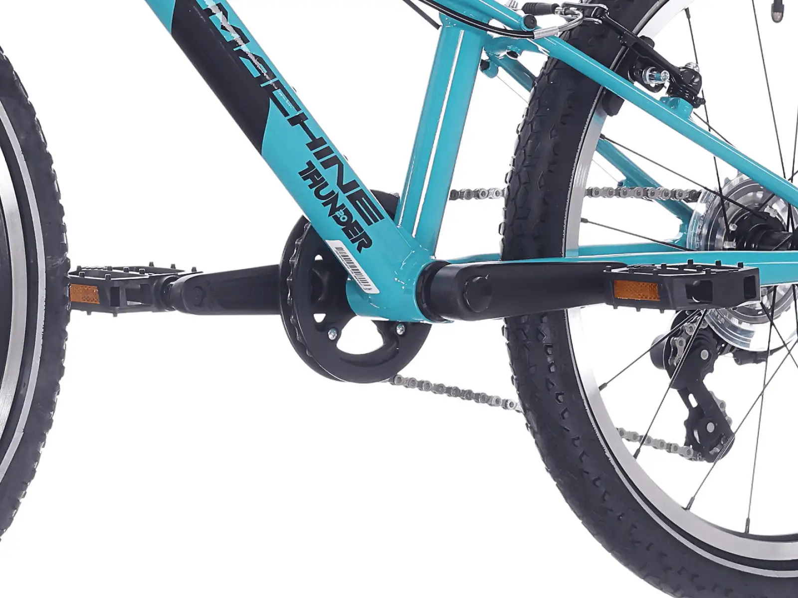 Rock Machine Thunder Jr. 20 VB dětské kolo Jade Blue