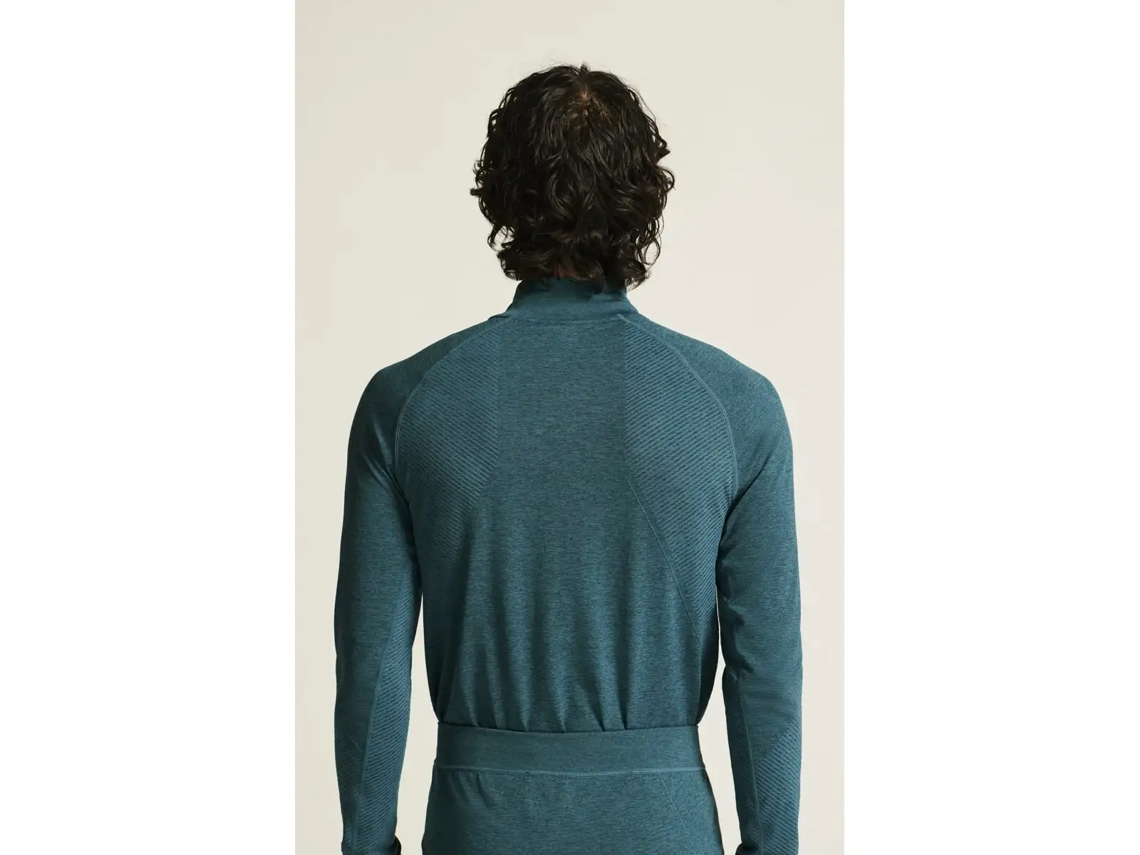 Craft Core Dry Active Comfort Zip pánské triko dlouhý rukáv zelená
