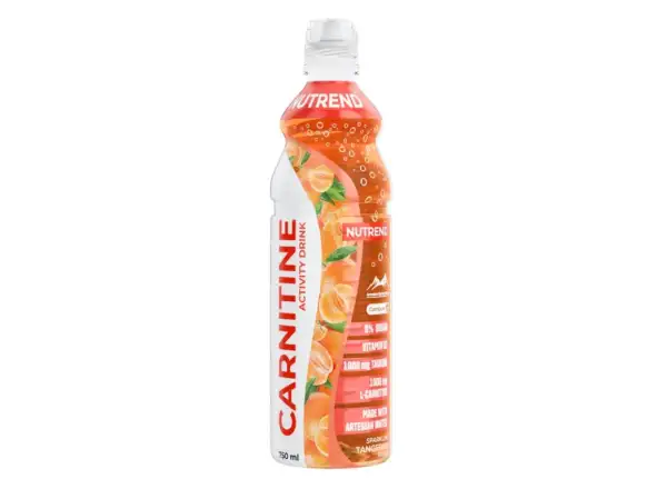 Nutrend Carnitine nápoj 750 ml Perlivá mandarinka