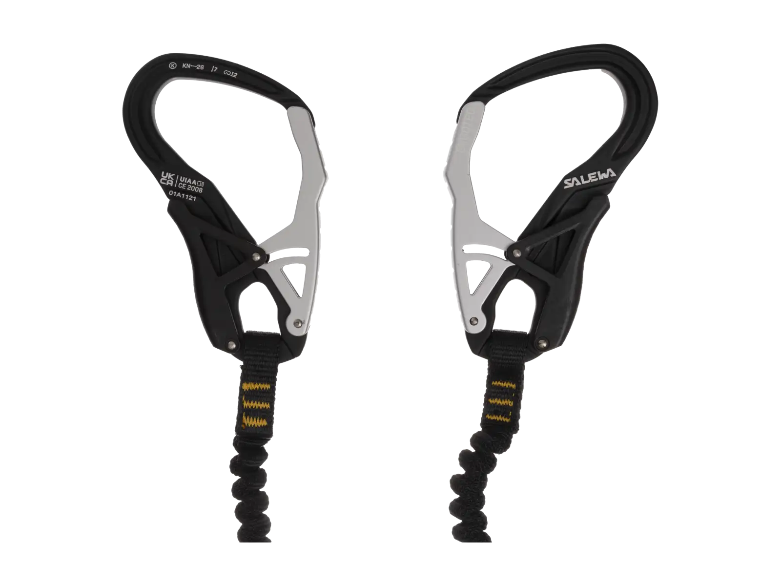 Salewa Set Via Ferrata Ergo Core Ferratový tlumič pádů Black/Yellow