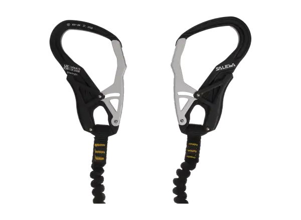 Salewa Set Via Ferrata Ergo Core Ferratový tlumič pádů Black/Yellow