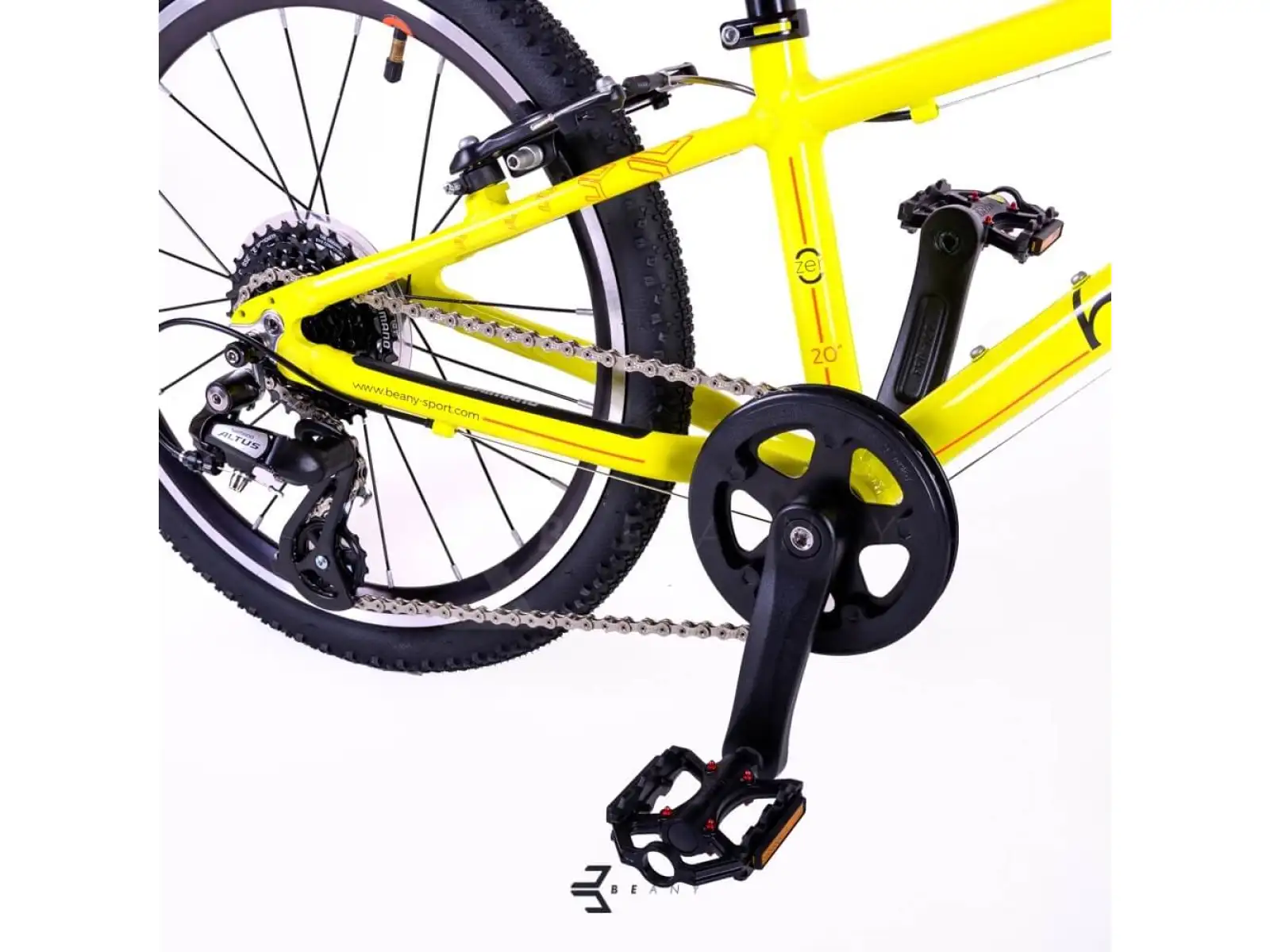 Beany Zero 24 dětské kolo Yellow