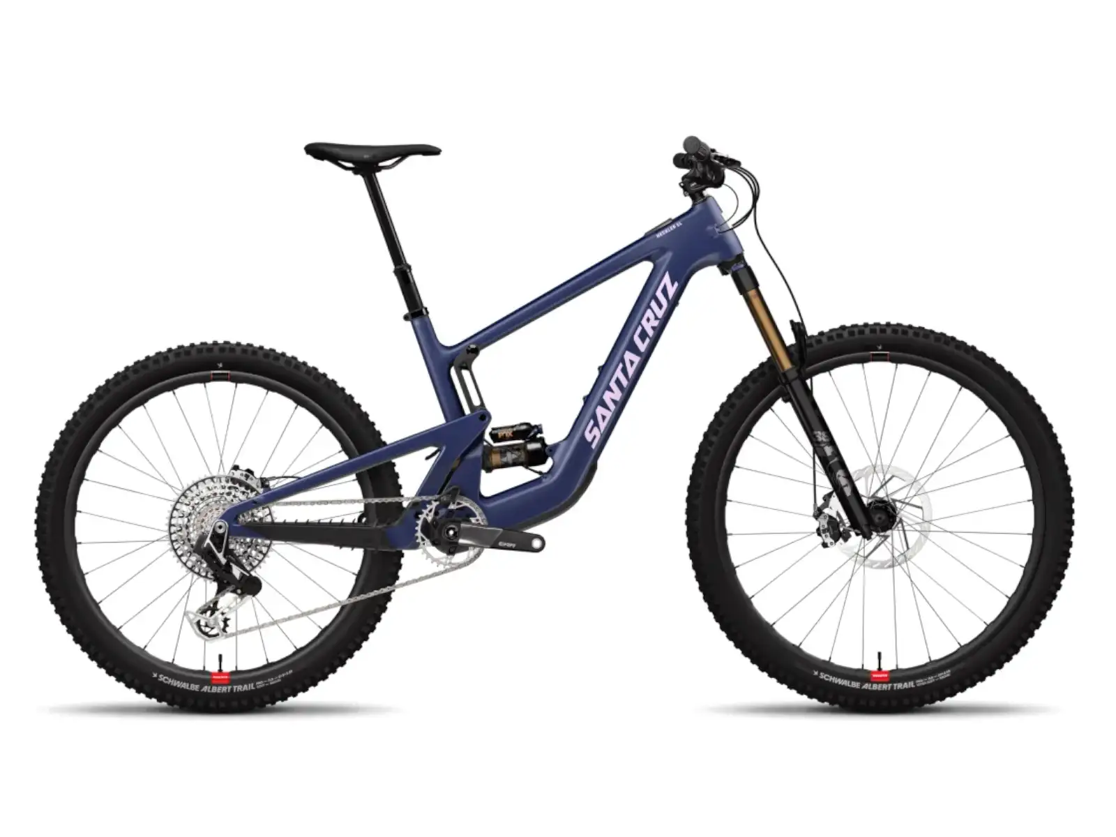 Santa Cruz Heckler SL 1 CC MX XX AXS RSV celoodpružené elektrokolo Matte Dark Blue