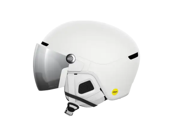 POC lyžařská přilba Obex Visor Hydrogen White Matt