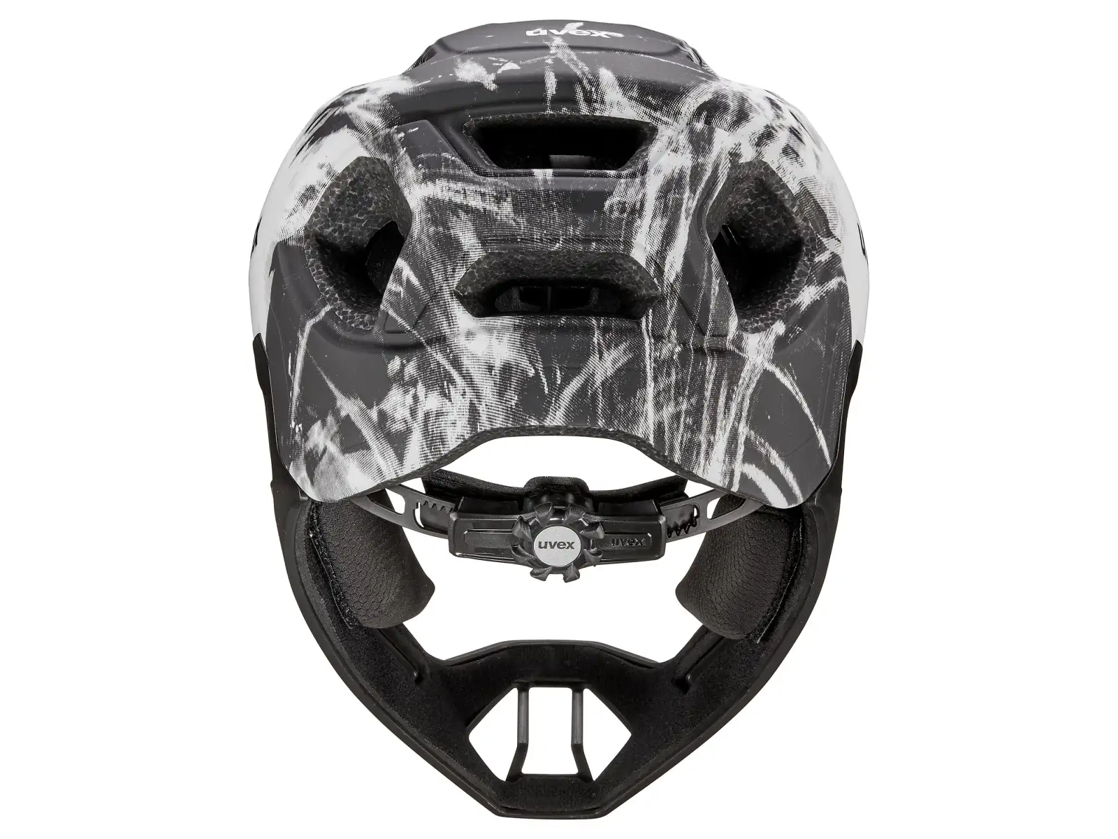Uvex React JR Fullface MTB přilba White Matt