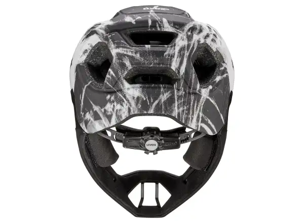 Uvex React JR Fullface MTB přilba White Matt