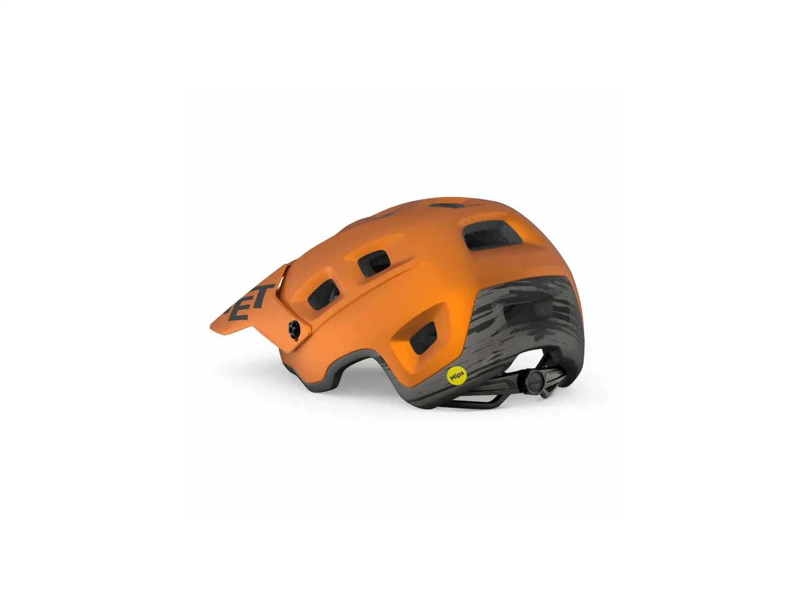 MET Terranova MIPS MTB přilba oranžová titanium metalická