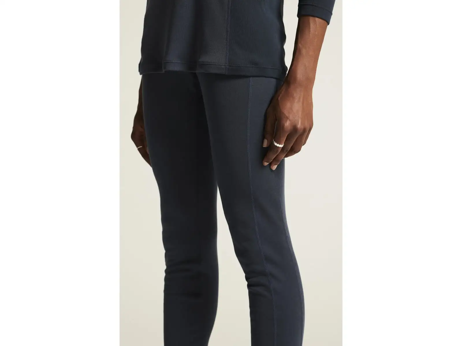 Craft Core Warm Baselayer dámský set triko dlouhý rukáv+kalhoty modrá
