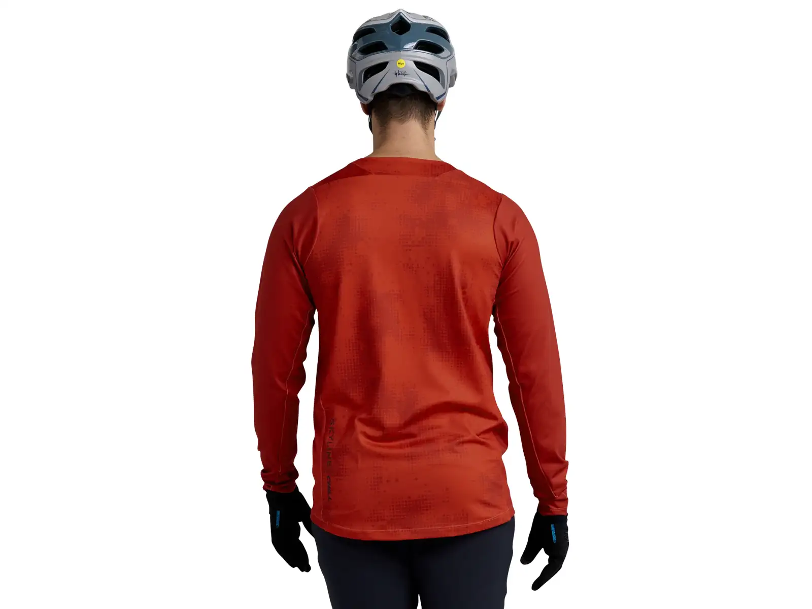 Troy Lee Designs Skyline Chill pánský dres dlouhý rukáv Scattered Fire Orange