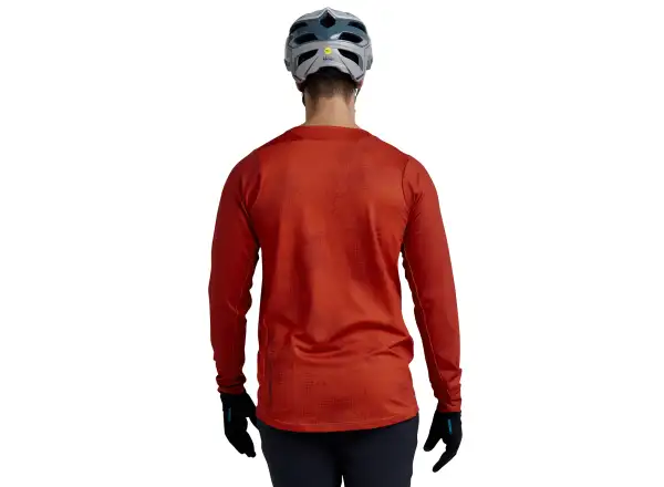 Troy Lee Designs Skyline Chill pánský dres dlouhý rukáv Scattered Fire Orange