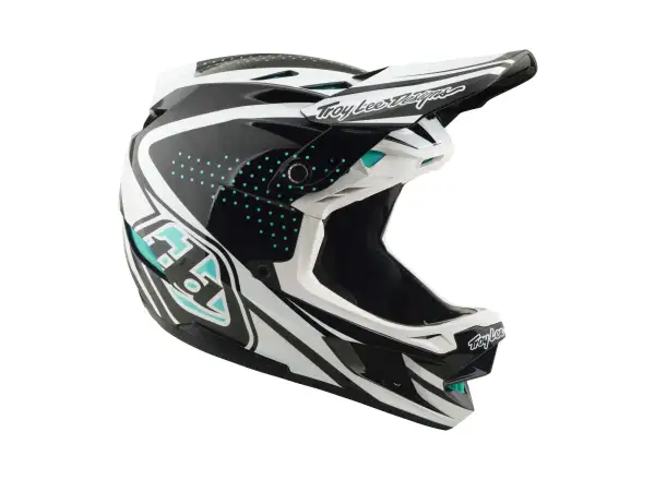 Troy Lee Designs D4 Composite MIPS přilba Crest Real Teal