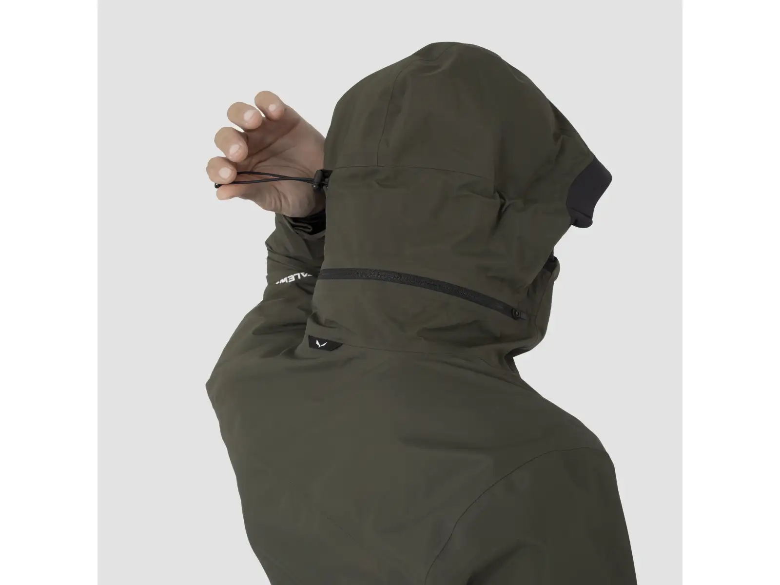 Salewa Sella 3L Powertex pánská bunda Dark Olive
