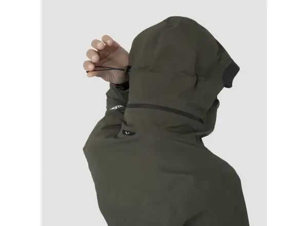 Salewa Sella 3L Powertex pánská bunda Dark Olive
