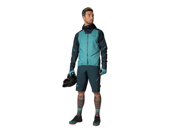Dynafit Ride 3L pánská cyklistická bunda Blueberry/Storm Blue