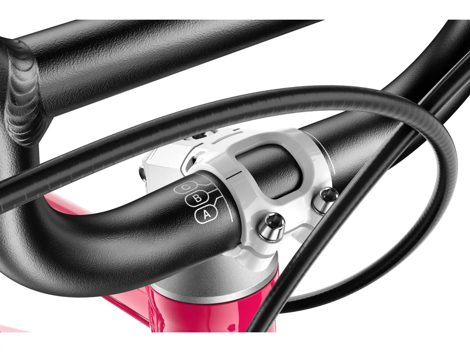 Woom GO 1 Plus Hot Pink 14 dětské odrážedlo