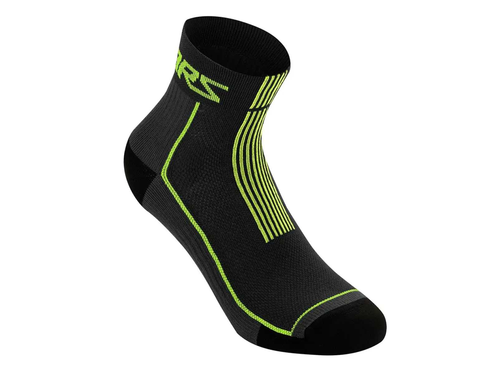 Alpinestars Summer 9 ponožky black/acid yellow