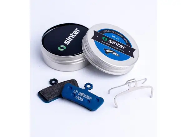 Sinter SRAM Elixir Trail, G2, Guide brzdové destičky polymer modrá