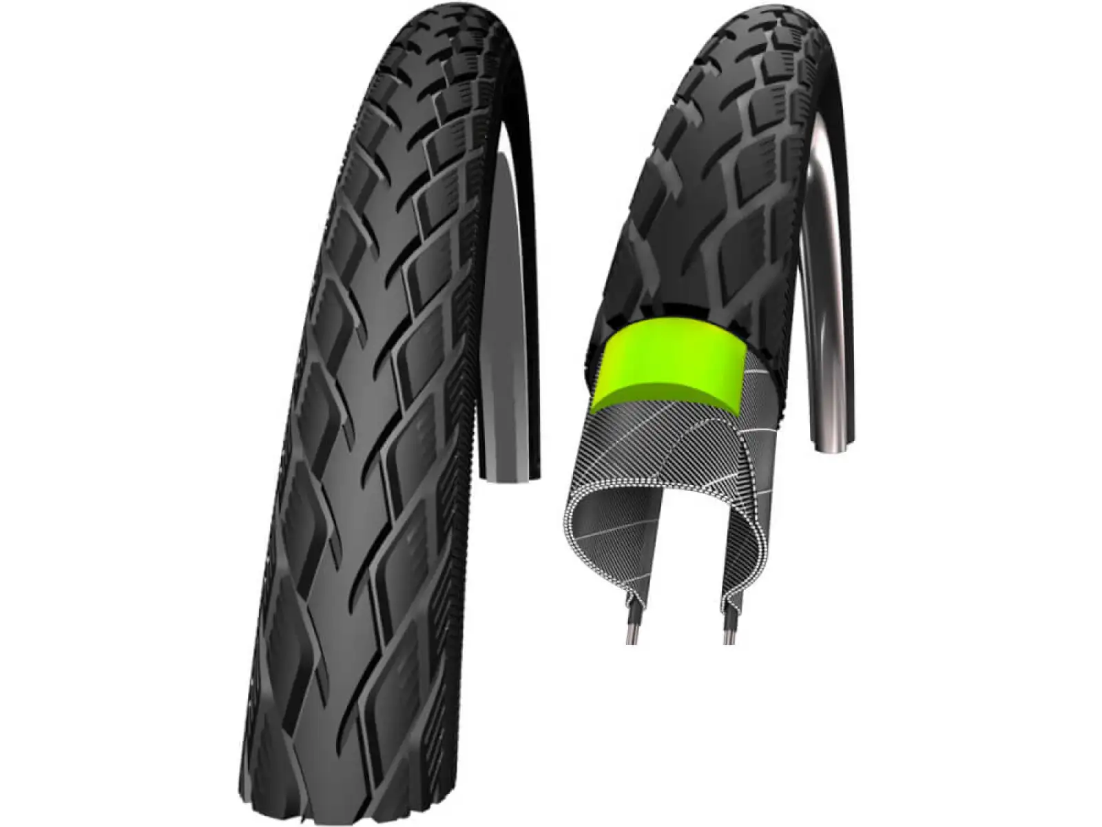 Schwalbe Marathon GreenGuard E-25 28-622 silniční plášť drát