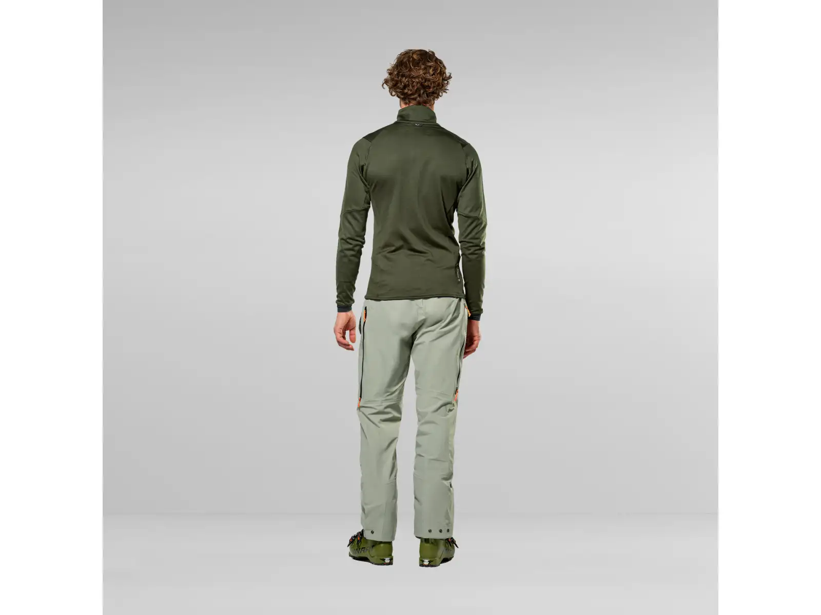 Salewa Sella Crevasse pánská mikina Dark Olive