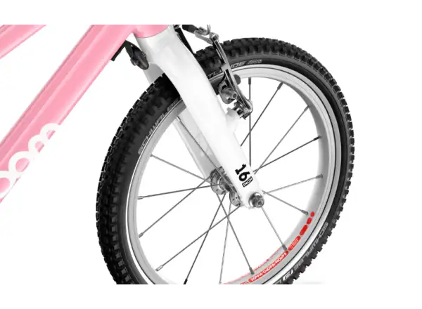 Woom Go 3 dětské kolo 16" Powder Pink