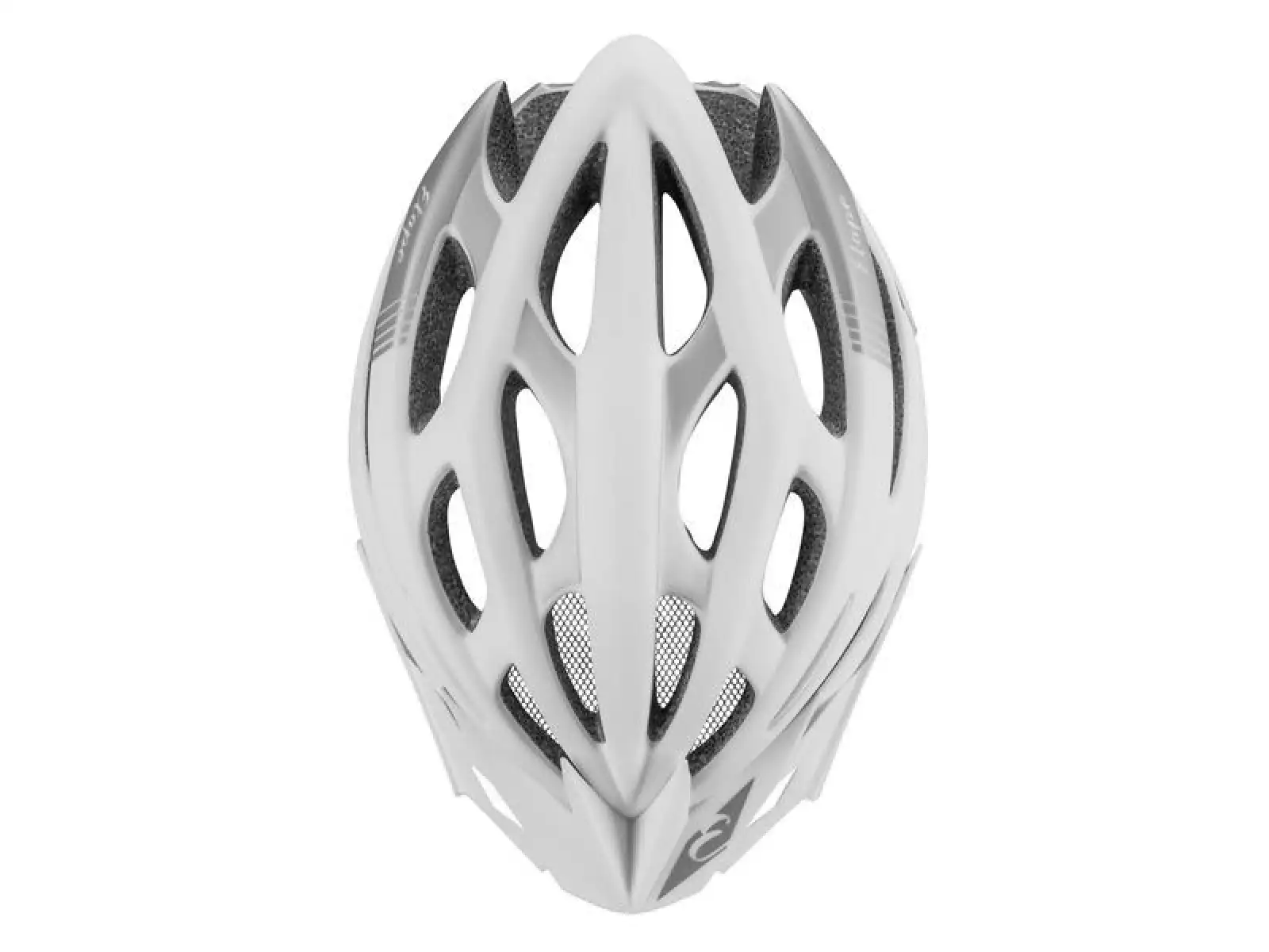 Etape Vesper dámská cyklistická přilba bílá/šedá mat