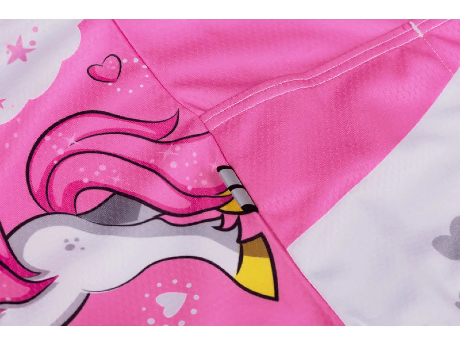 Etape Rio dětský dres krátký rukáv bílá/růžová